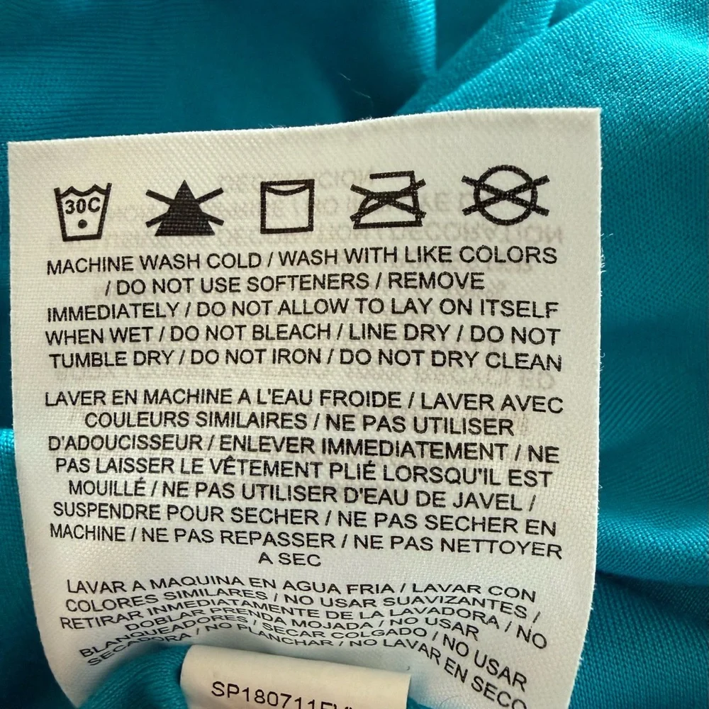 Nike Dri-FIT Racerback Workout Tank Top - Blue - Size Small - Picture 8 of 8
